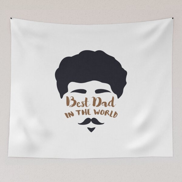 Item preview, Fathers Day Gift T-ShirtBest Dad in the World Funny Gift Father's Day  designed and sold by BigTenGear.