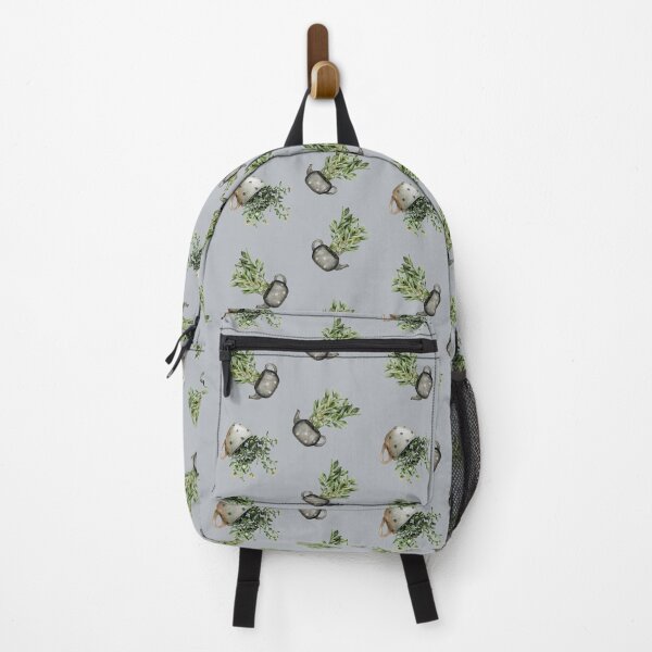Item preview, ZZ Plant Houseplant Gray Love Nature Pattern designed and sold by travellb.