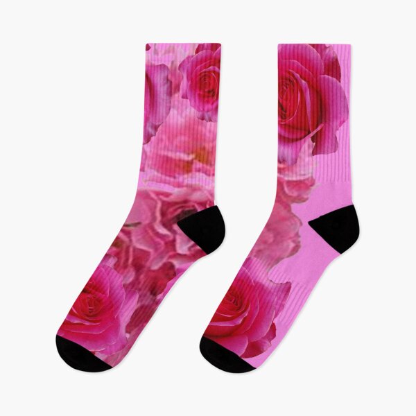 Item preview, ABSTRACT PINK ROSES GARDEN PINK  ART designed and sold by sharlesart.