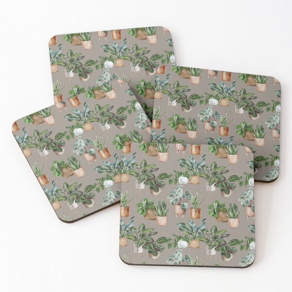 Item preview, Snake Plant Prayer Plant  Houseplant Love Nature Pattern designed and sold by travellb.