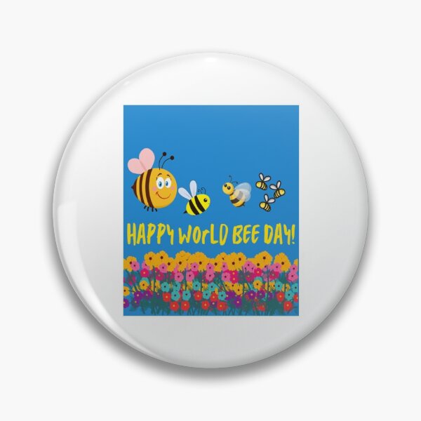 Item preview, Happy World Bee Day T-ShirtHappy World Bee Day! designed and sold by BigTenGear.