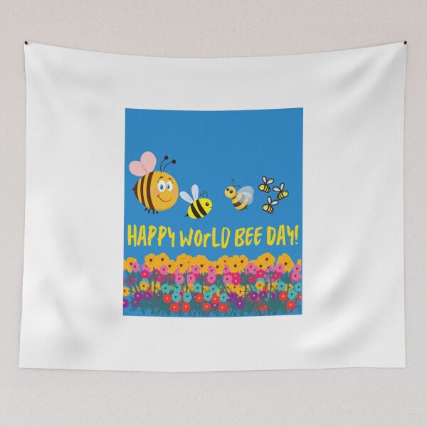 Item preview, Happy World Bee Day T-ShirtHappy World Bee Day! designed and sold by BigTenGear.
