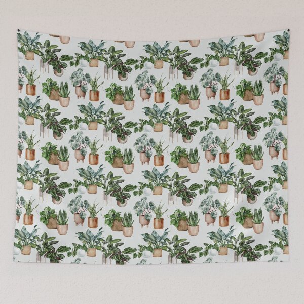 Item preview, Snake Plant Prayer Plant  Houseplant Love Nature Light Pattern designed and sold by travellb.