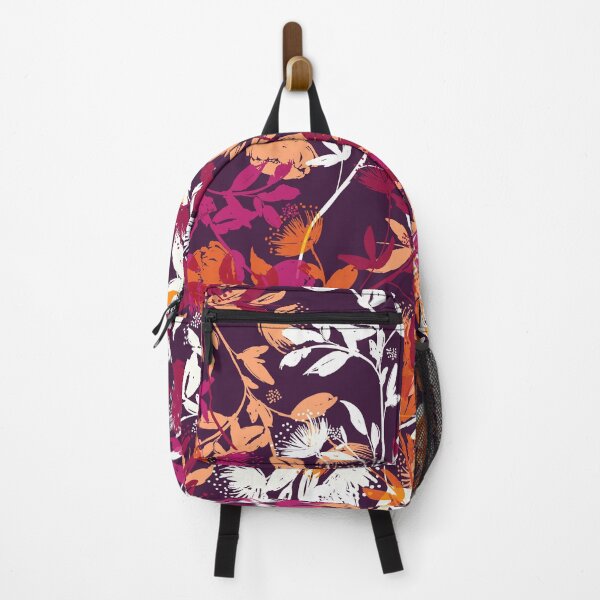 Item preview, Abstract Floral Pattern Extreme Pop Colors designed and sold by nouveaudecor.