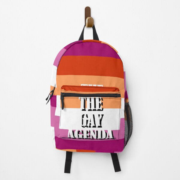 Item preview, The Gay Agenda - Lesbian Flag designed and sold by incloudines.