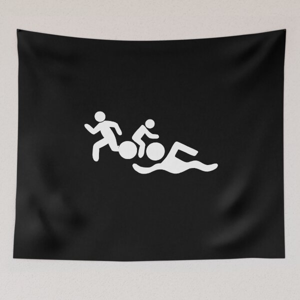 Item preview, Creative triathlon design for the real swimmer, cycler and runner, zwemmen, swimming designed and sold by Zwembad Vergelijker.