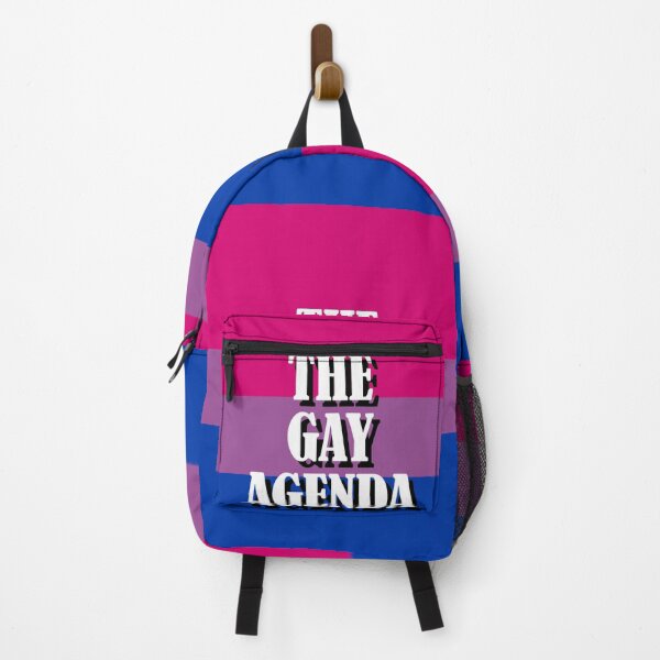 Item preview, The Gay Agenda - Bisexual Flag designed and sold by incloudines.