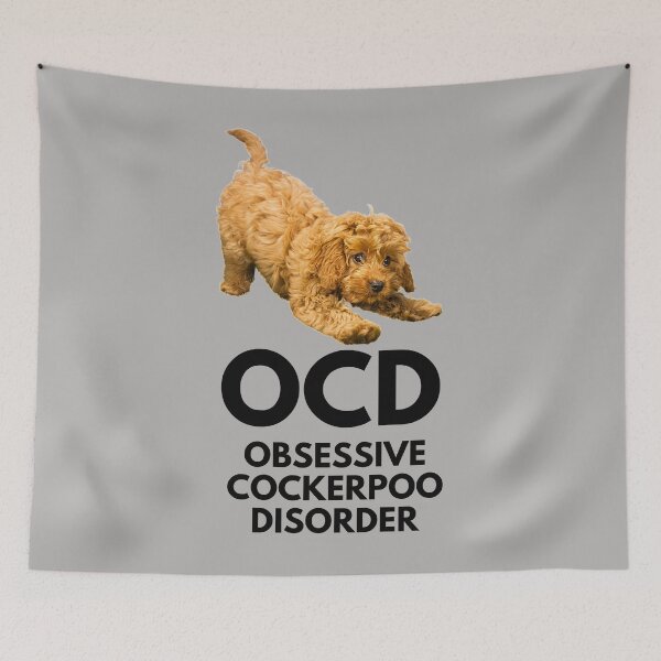 Item preview, OCD. Obsessive Cockerpoo Disorder. Obsessed! designed and sold by JellyBeenzz.