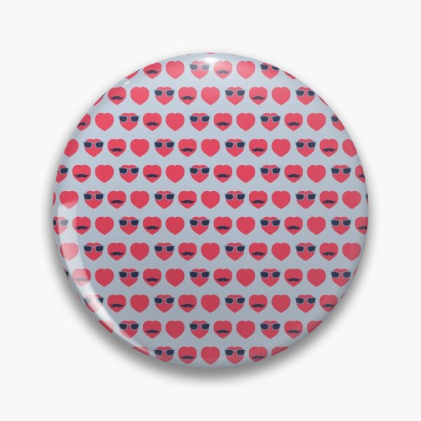 Item preview, cool heart mustache,  designed and sold by EK EXCLUSIVE.