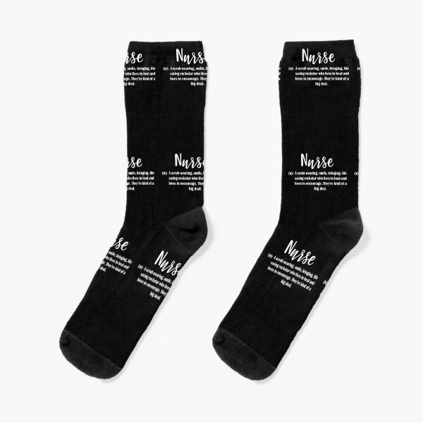 Nurse Definition Socks