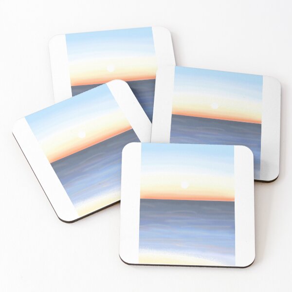 Item preview, Sunset beach scene designed and sold by ellenb-arts.