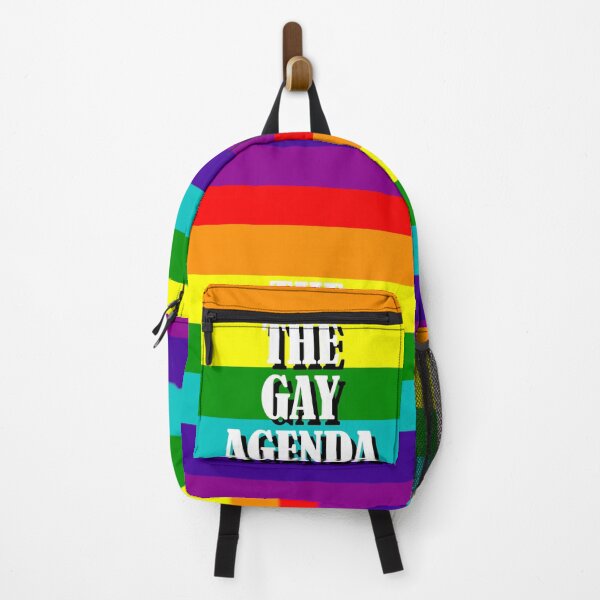 Item preview, The Gay Agenda - LGBT Flag designed and sold by incloudines.