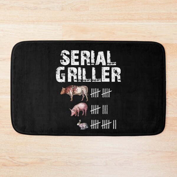 Item preview, Serial Griller Funny Grilling Grill BBQ Master designed and sold by Dressed For  Duty.