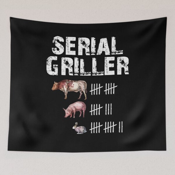 Item preview, Serial Griller Funny Grilling Grill BBQ Master designed and sold by Dressed For  Duty.