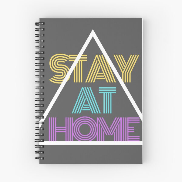 Item preview, Covid-19 Stay at home grey color designed and sold by pikpluss.