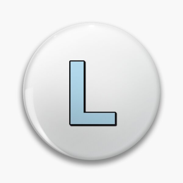 Item preview, Blue letter L designed and sold by Ninja Design Printable.