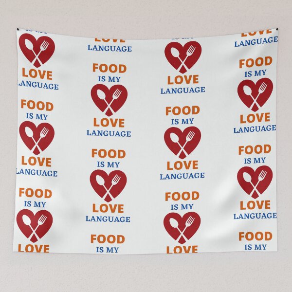Item preview, Food Is My Love Language designed and sold by BhavyaBathla.