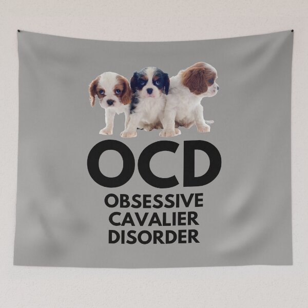 Item preview, OCD. Obsessive Cavalier Disorder. Obsessed! designed and sold by JellyBeenzz.