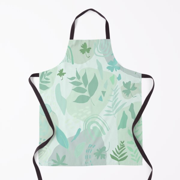 Item preview, Mint garden abstract shapes designed and sold by KennyLucky.