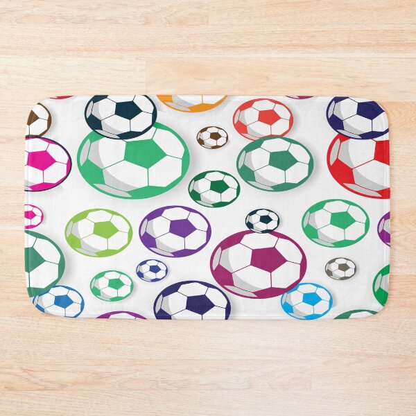 Item preview, 3D Multi-color Footballs Pattern - Football designed and sold by cravingmart.