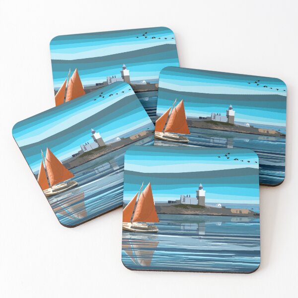 Item preview, Coquet Island Sailboat Northumberland designed and sold by Stormswept.