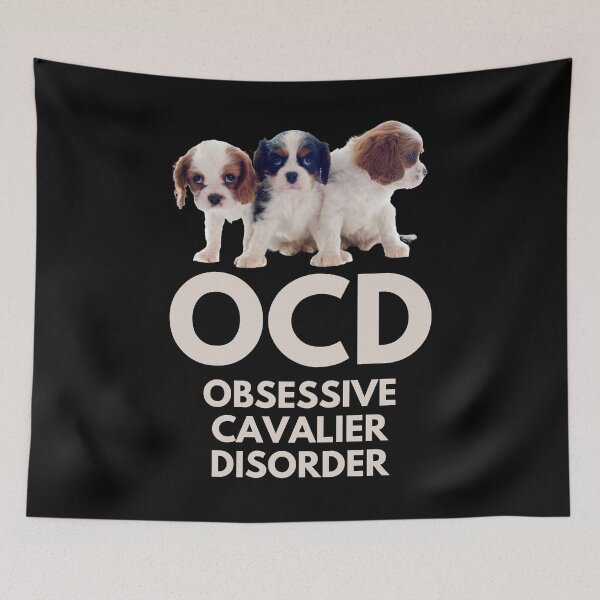 Item preview, OCD. Obsessive Cavalier Disorder. Obsessed! designed and sold by JellyBeenzz.