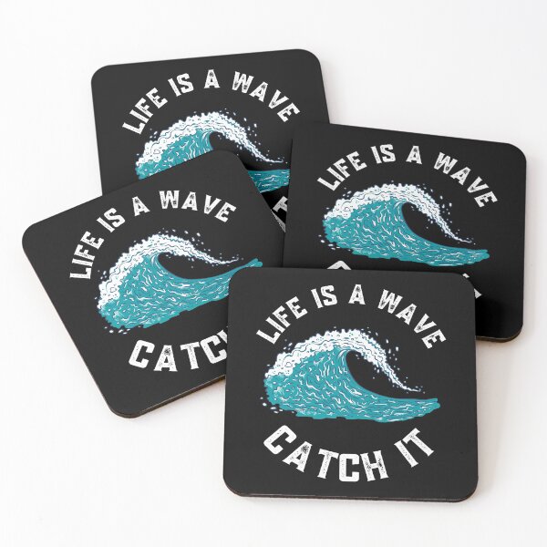 Item preview, Life is A Wave Catch It designed and sold by Mixture-DESIGN.