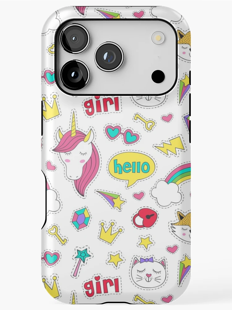 Thumbnail 1 of 4, iPhone Case, Sticker Collection Pattern designed and sold by PatternTale.
