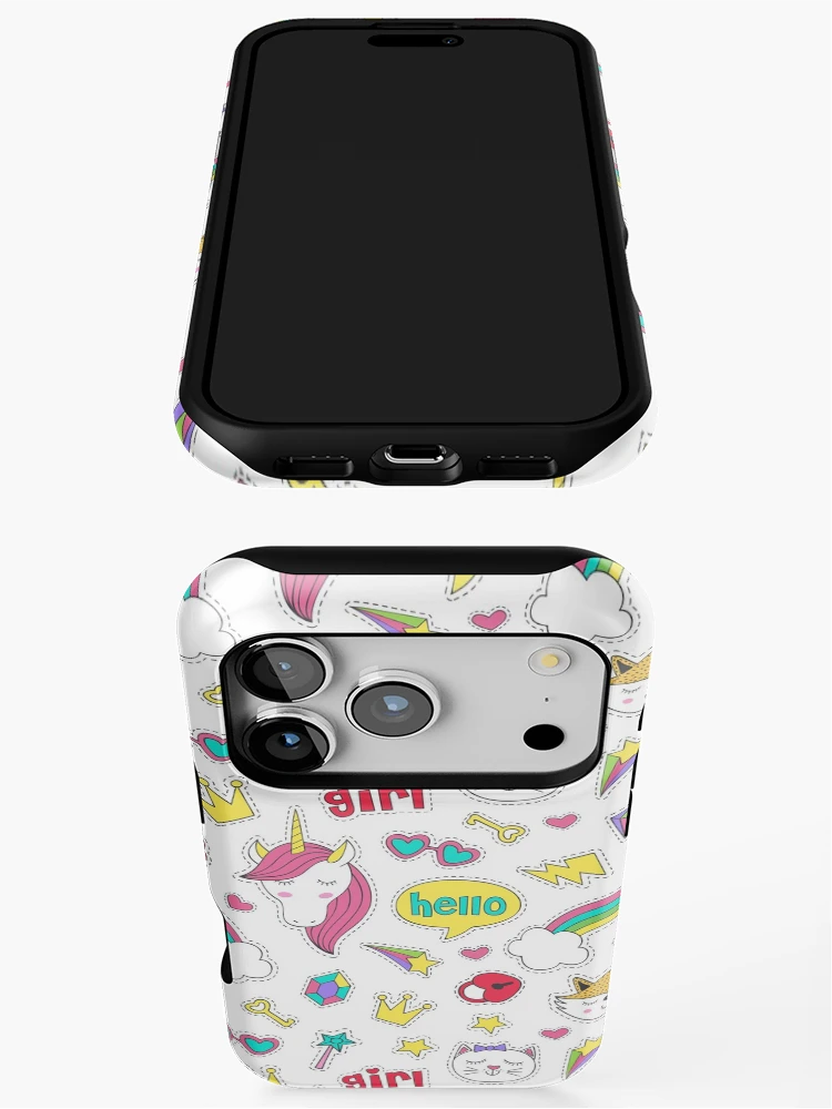 Thumbnail 3 of 4, iPhone Case, Sticker Collection Pattern designed and sold by PatternTale.