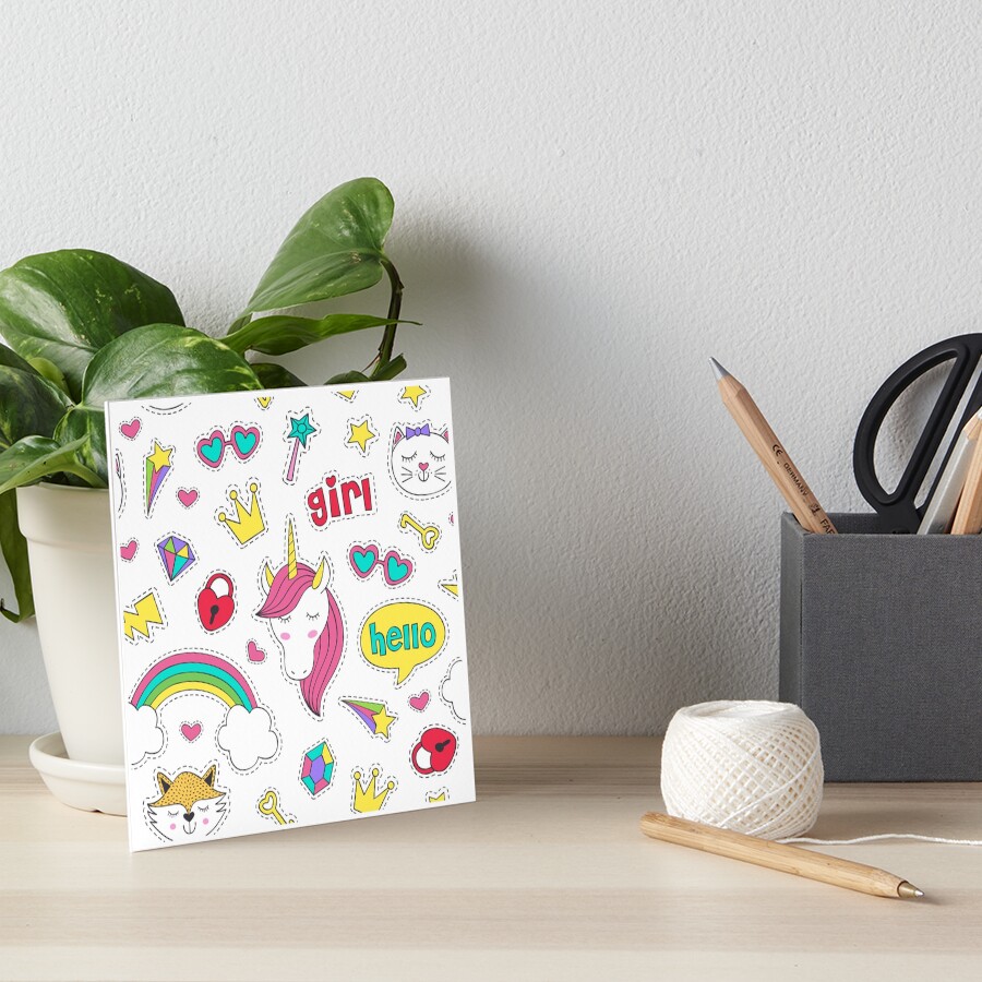Item preview, Art Board Print designed and sold by PatternTale.
