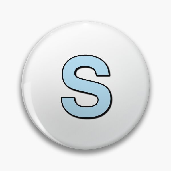 Item preview, Blue letter S designed and sold by Ninja Design Printable.