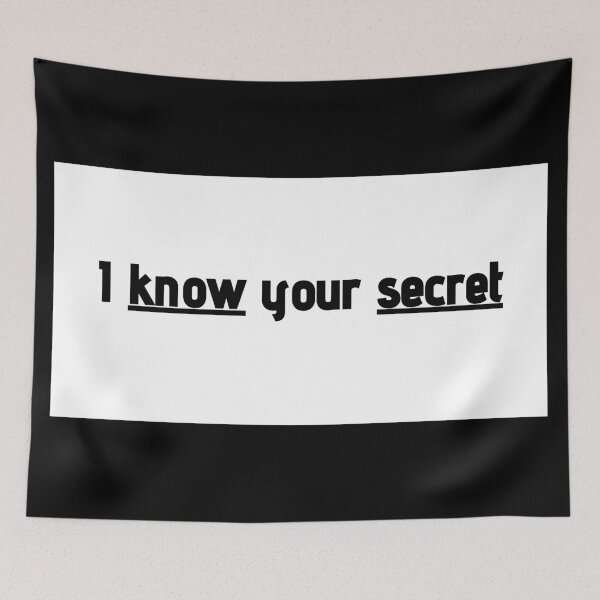 Item preview, I know your secrets designed and sold by EgoPolis.