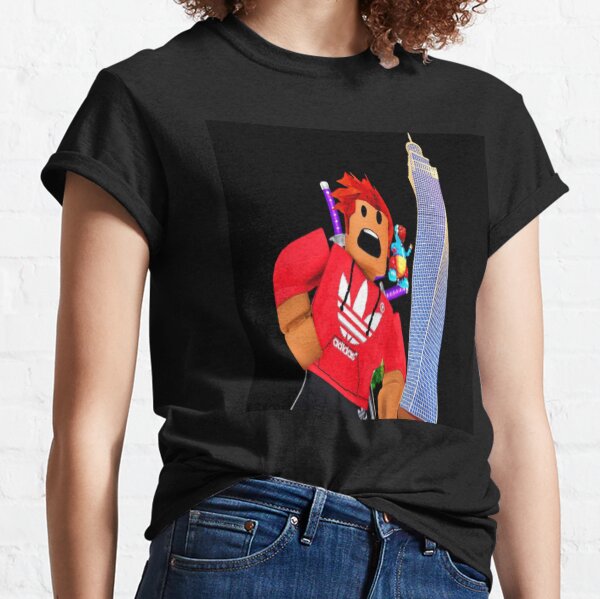 Anime Roblox T Shirts Redbubble - t shirt roblox girl black anime