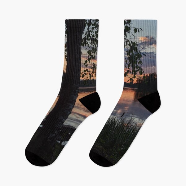 Item preview, And then the sun went down at Koirajarvi designed and sold by Jouko Lehto Photography.