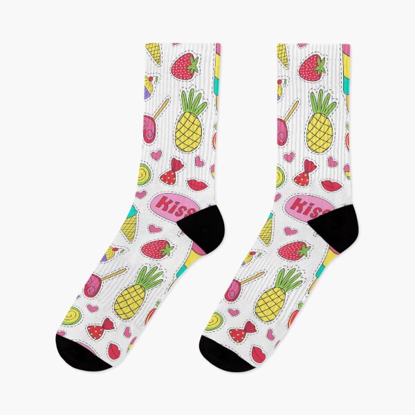 Item preview, Sticker Food Collection Pattern designed and sold by PatternTale.