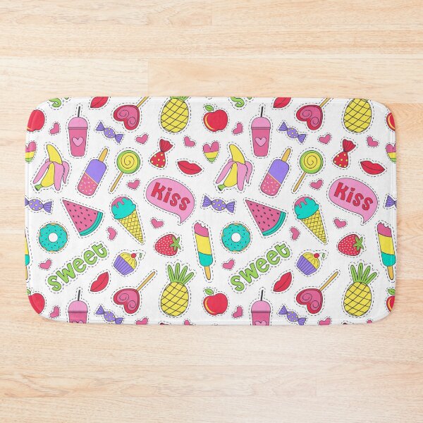 Item preview, Sticker Food Collection Pattern designed and sold by PatternTale.