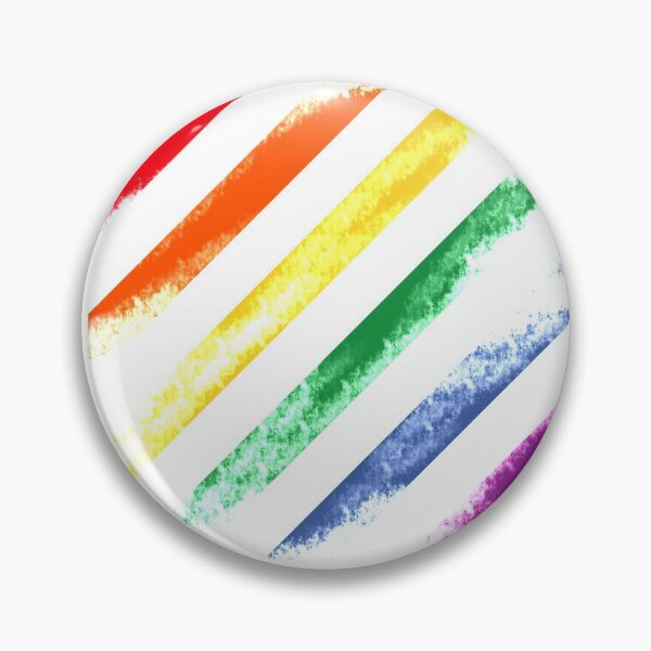 Item preview, Damaged Rainbow Diagonal Stripes designed and sold by Hortelaaa.