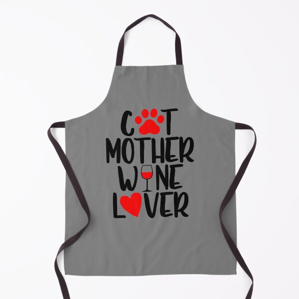 Item preview, Cat Mother Wine Lover designed and sold by pawsomelove.