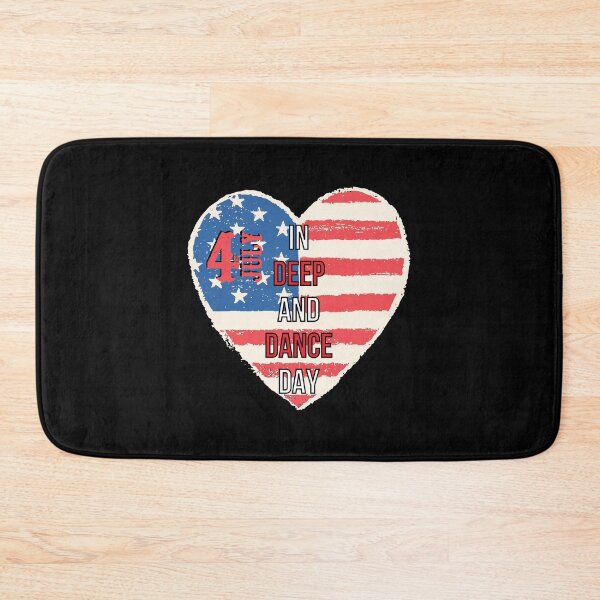 Item preview, USA Heart, In Deep and Dance Day designed and sold by QlickDesign.
