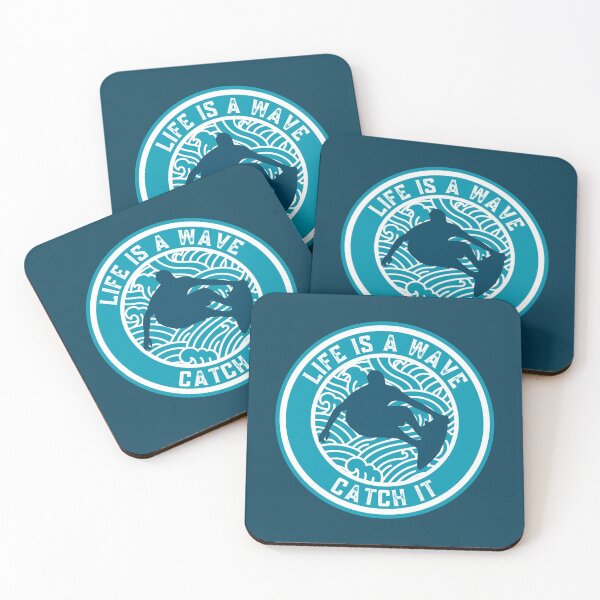 Item preview, Life is A Wave Catch It | Surfer designed and sold by Mixture-DESIGN.