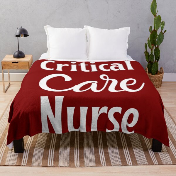Item preview, Critical care nurse - nurse gift/present (white/grey)  designed and sold by PickaSticka.