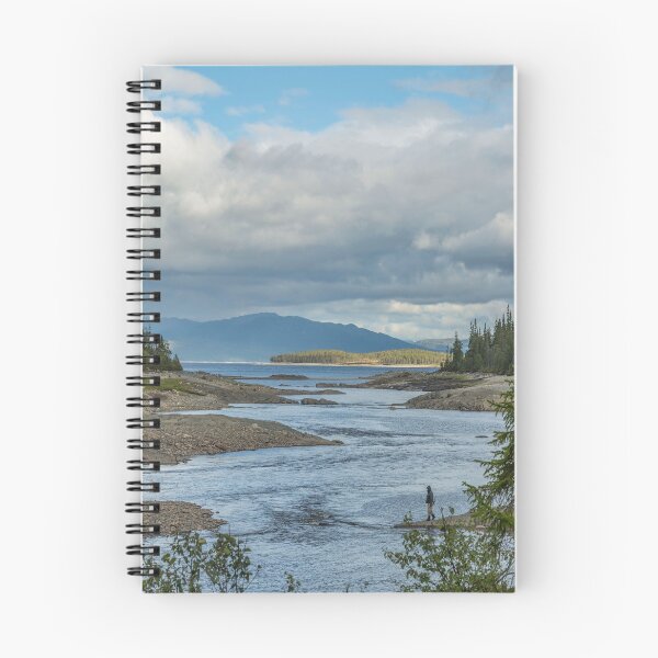 Item preview, Stream finding its way to the big lake in the wilderness. - Landscape designed and sold by RolandWidin.