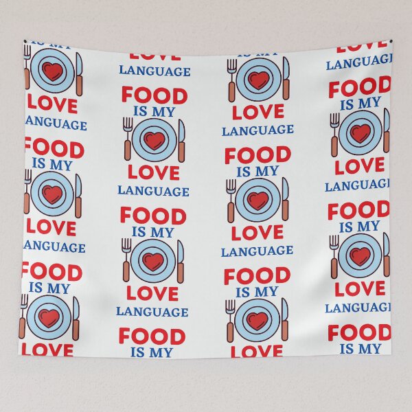 Item preview,  Food Is My Love Language designed and sold by BhavyaBathla.