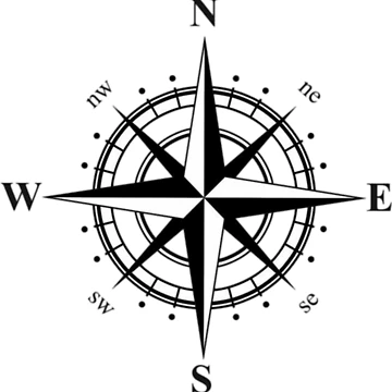 Artwork thumbnail, Compass Direction by Anmol08
