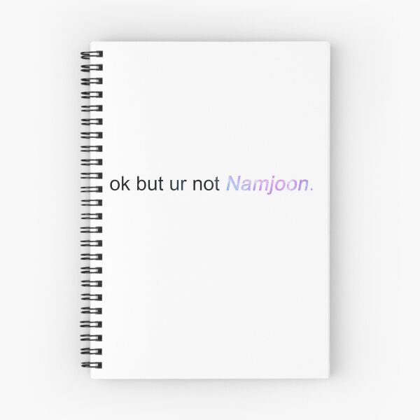 Item preview, ok but ur not Namjoon designed and sold by ZombieDookie.