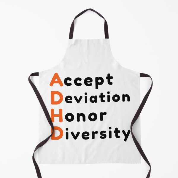 Item preview, Accept Deviation Honor Diversity ADHD Quote designed and sold by Color-Sparkle.