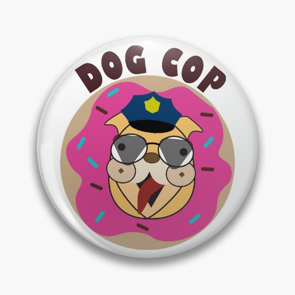 Item preview, Monchi as Dog Cop (The Mitchells vs the Machines) designed and sold by LeeMakes.