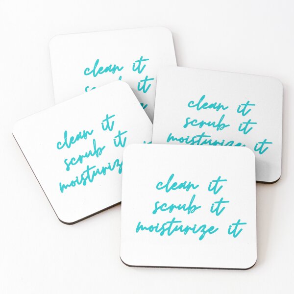 Item preview, Clean It, Scrub It, Moisturize It designed and sold by Fiftyandfab.