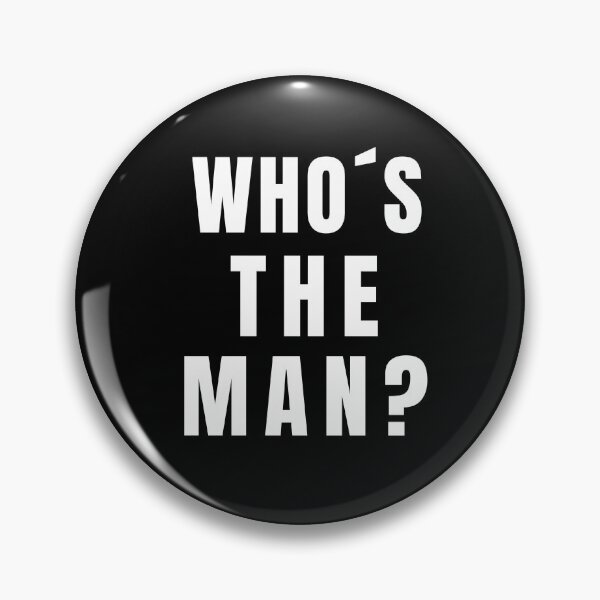 Item preview, WHO'S THE MAN (WHITE) designed and sold by 963shop.