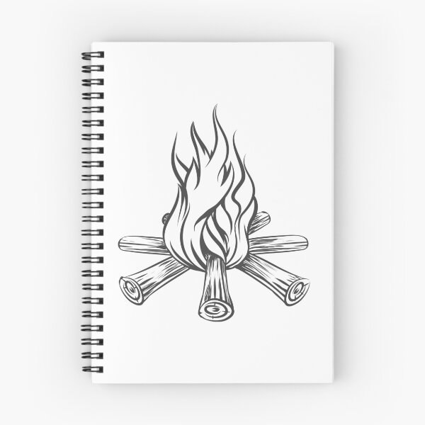 Item preview, simple campfire art designed and sold by zaher97.